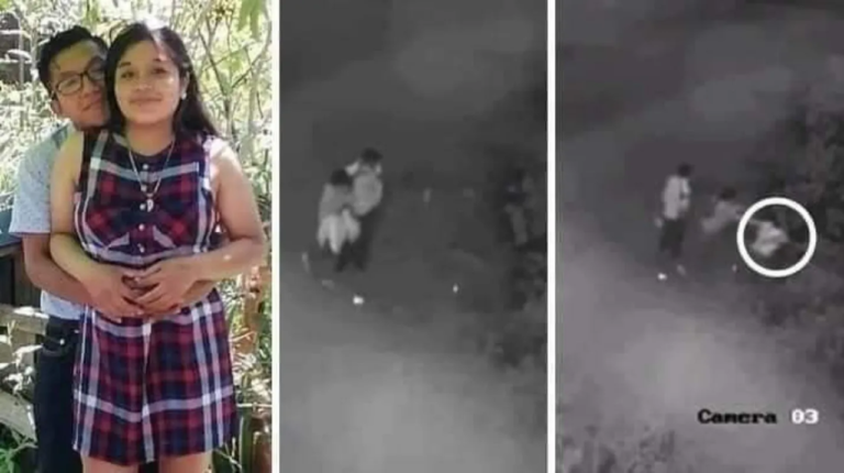 Captan momento en que pareja lanza a su bebé a un río de aguas negras
