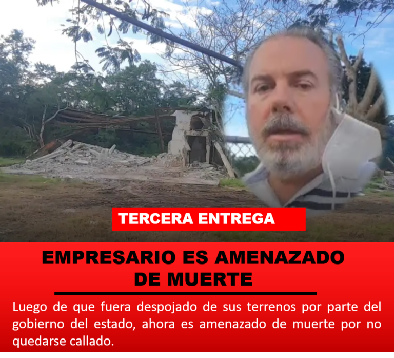 TERCERA ENTREGA DE LA ENTREVISTA AL EMPRESARIO PONCE LAVIADA, DENUNCIA A LOS PRESTA NOMBRES E INVOLUCRADOS