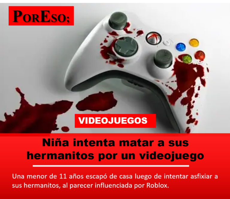 Niña intenta matar a sus hermanitos y escapa de su casa; se lo ordenaron en un videojuego, QROO