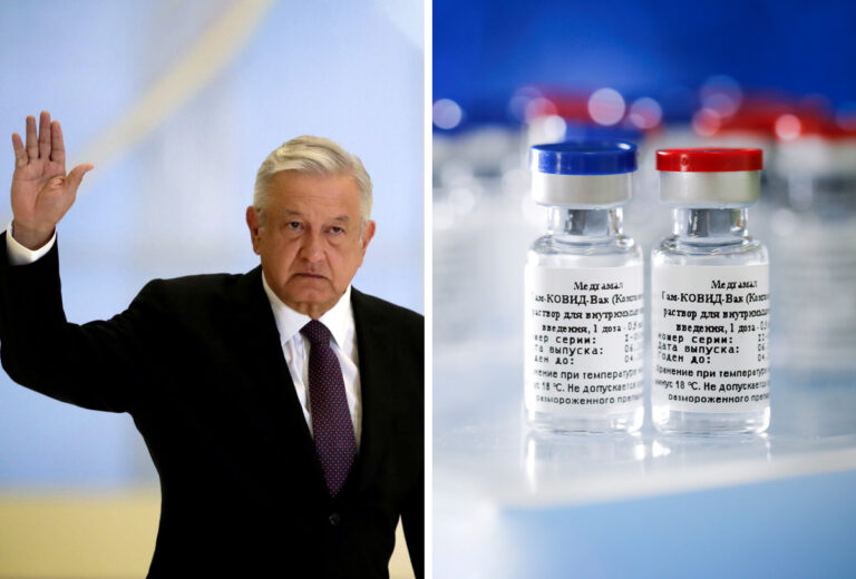 AMLO, REDUCE  VACUNAS DEL COVID-19 A MÉXICO PARA AYUDAR A  PAÍSES POBRES