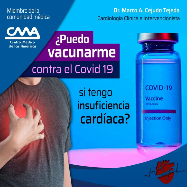 ¿ES SEGURA LA VACUNA EN PERSONAS CON PATOLOGÍAS CARDIOVASCULARES?