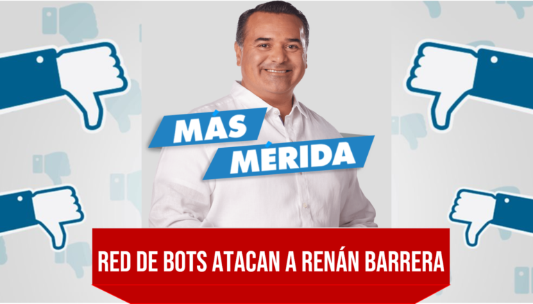 Adversarios políticos de Renán Barrera PAN, utilizan red de cuentas falsas de Facebook para atacar y desprestigiar sus acciones