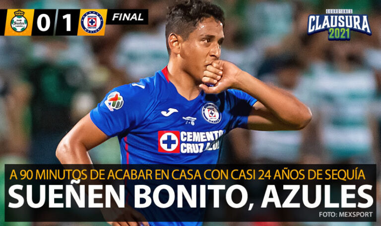 Cruz Azul ganó la final de ida
