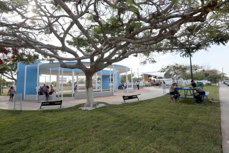 MANTIENEN EN CONSTANTE MANTENIMIENTO 667 PARQUES EN MÉRIDA