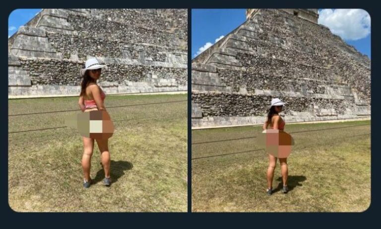 SIN IMPORTAR LA MOLESTIA QUE HA GENERADO, MUJER CONTINÚA EXHIBIÉNDOSE EN VARIOS PUNTOS DE YUCATÁN