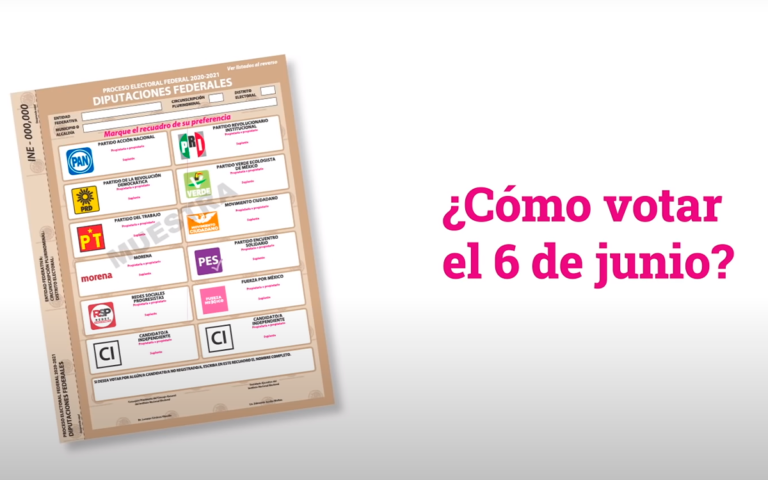COMO VOTAR EL 6 JUNIO