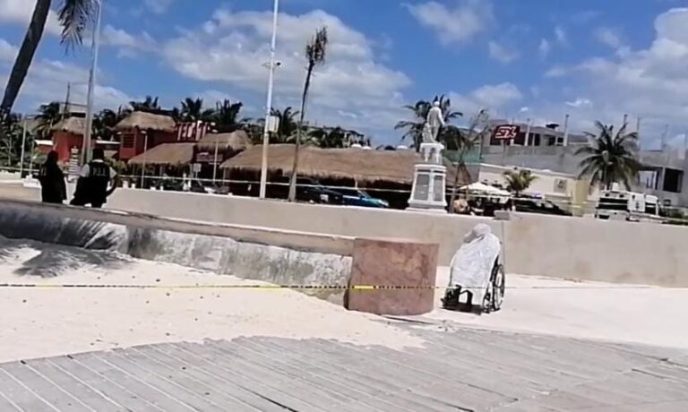 Fallece en el malecón de Progreso
