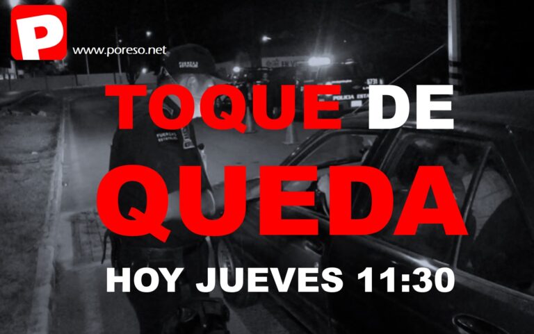 RECUERDA. REGRESA LA RESTRICCIÓN A LA MOVILIDAD ESTE JUEVES