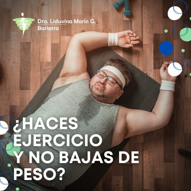 ¿Haces ejercicio y no bajas de peso?