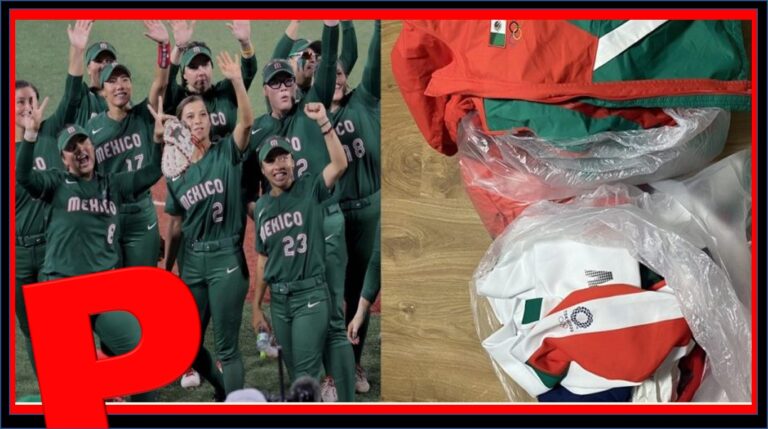 Escándalo por jugadoras de sóftbol de México que tiraron a la basura sus uniformes olímpicos
