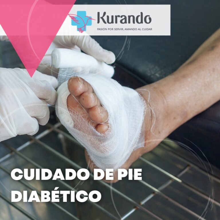 ¿TIENES PIE DIABÉTICO?