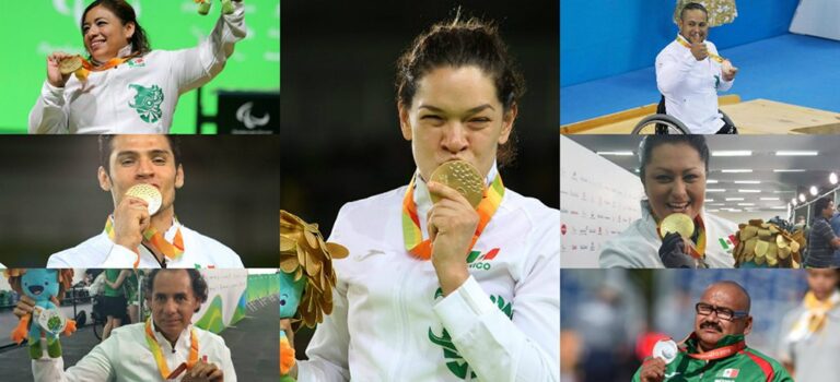 ORGULLO. MÉXICO ROMPE LA MARCA DE 300 MEDALLAS PARALÍMPICAS
