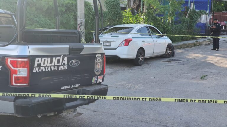 BALEAN A DOS TAXISTAS EN CUESTIÓN DE HORAS EN CANCÚN