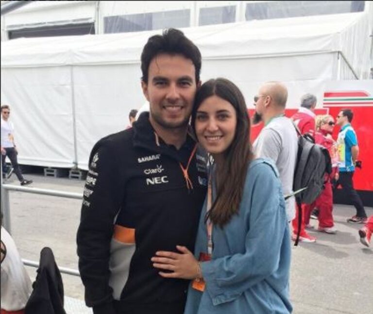 Carola Martínez, la bella mujer que está detrás del éxito de ‘Checo’ Pérez