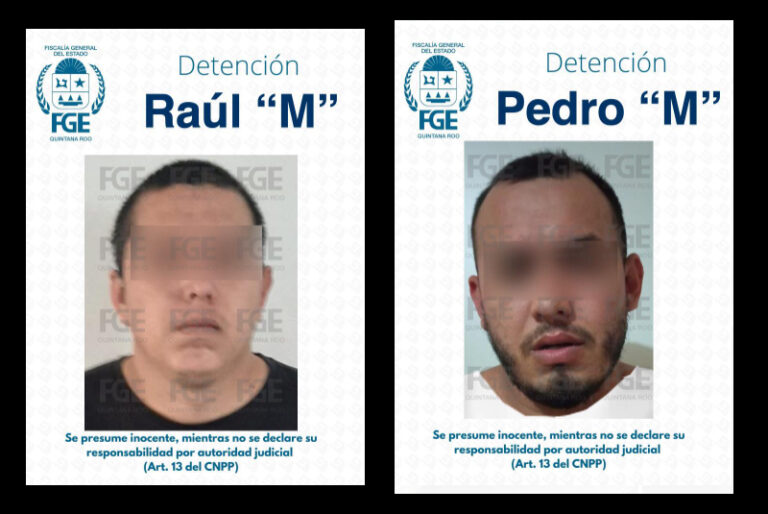 Capturan a dos hombres por balear a policías de investigación; les aseguran drogas, armas largas y un vehículo