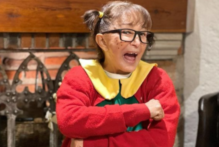 «La Chilindrina» da positivo a COVID; permanece aislada en su casa de Mérida con síntomas leves