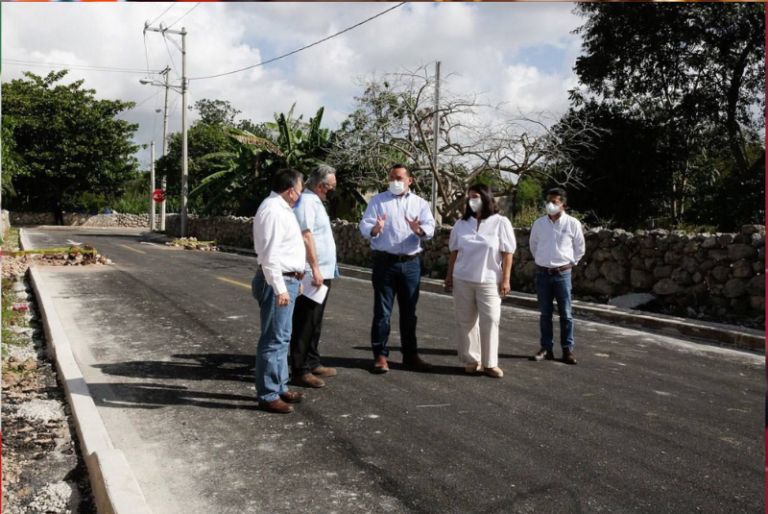 Infraestructura urbana crece en comisarías de Mérida