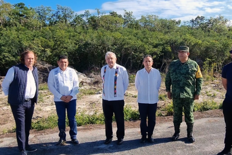 AMLO asegura que se protege el medio ambiente en toda la ruta del Tren Maya