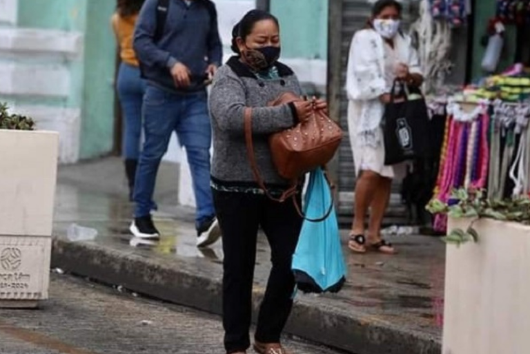 Retorna la ‘heladez’ a la Península de Yucatán con la llegada del Frente Frío «Zac»