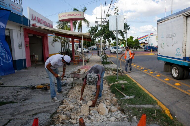 Ayuntamiento supervisa obras para la seguridad de los peatones y conductores