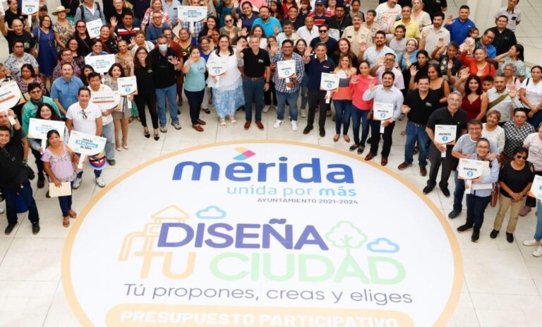 Mérida avanza en participación ciudadana: Presupuesto Participativo «Diseña tu Ciudad» en marcha